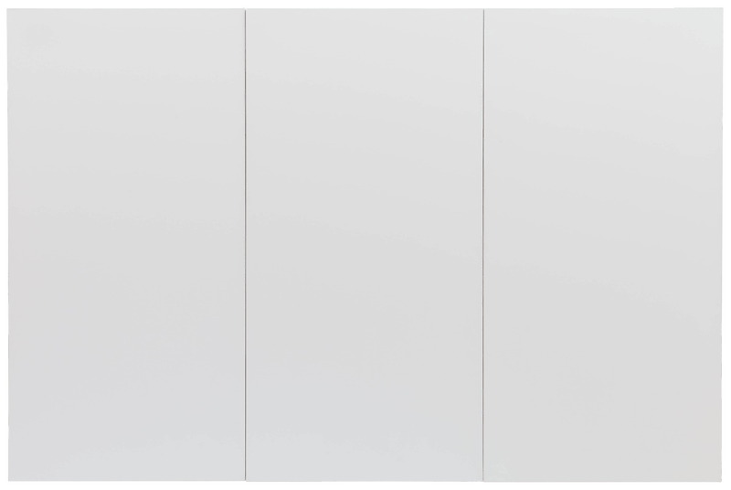 White Painting, Three Panel scale comparison