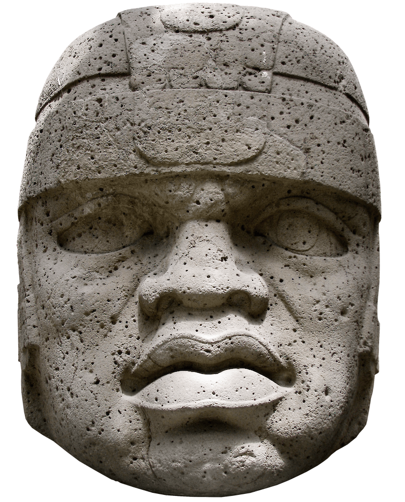 Olmec Head, San Lorenzo Monument 1, Olmec Civilization