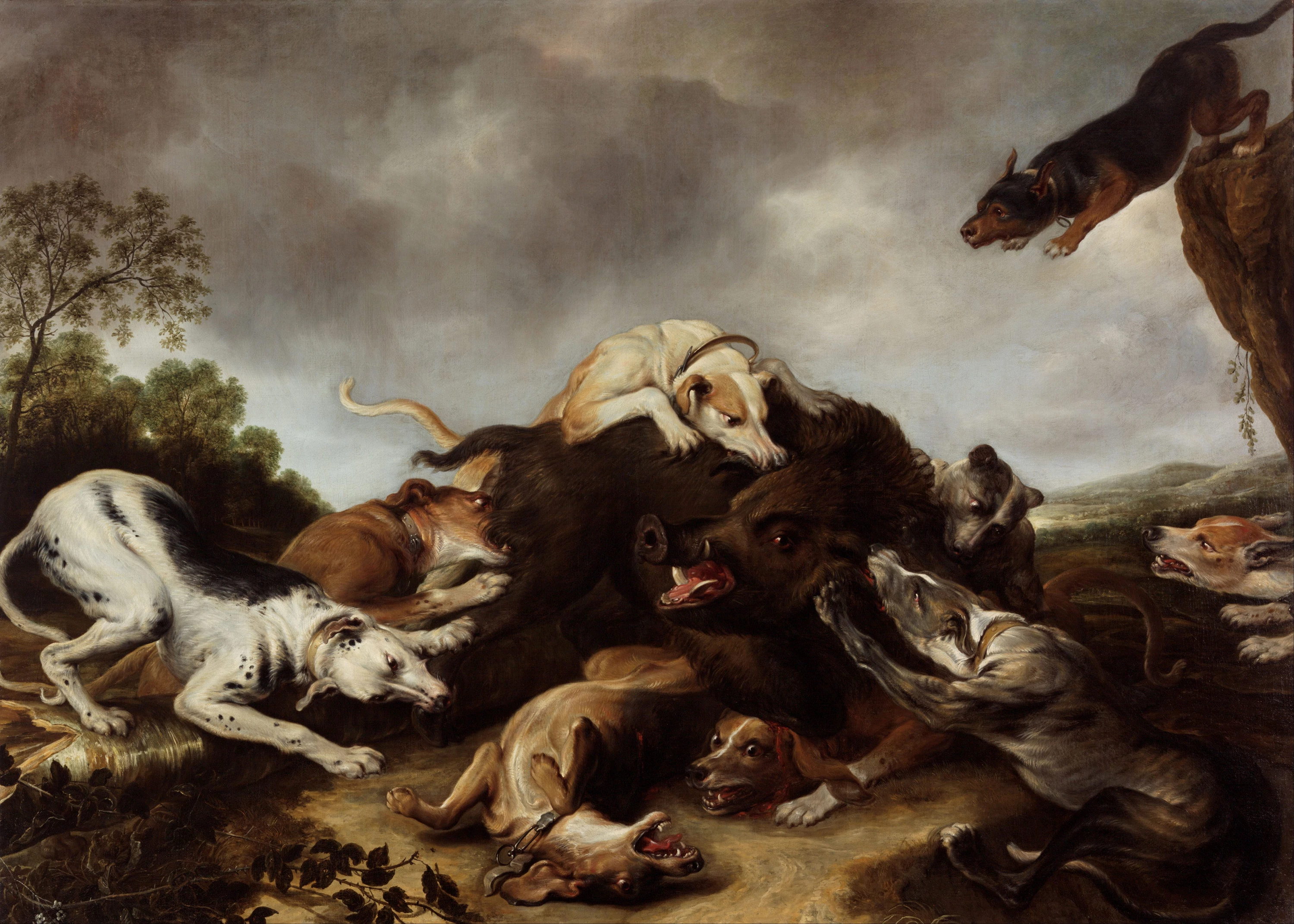 The Boar Hunt, Frans Snyders
