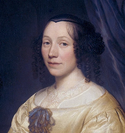 Portrait of Maria van Oosterwijck