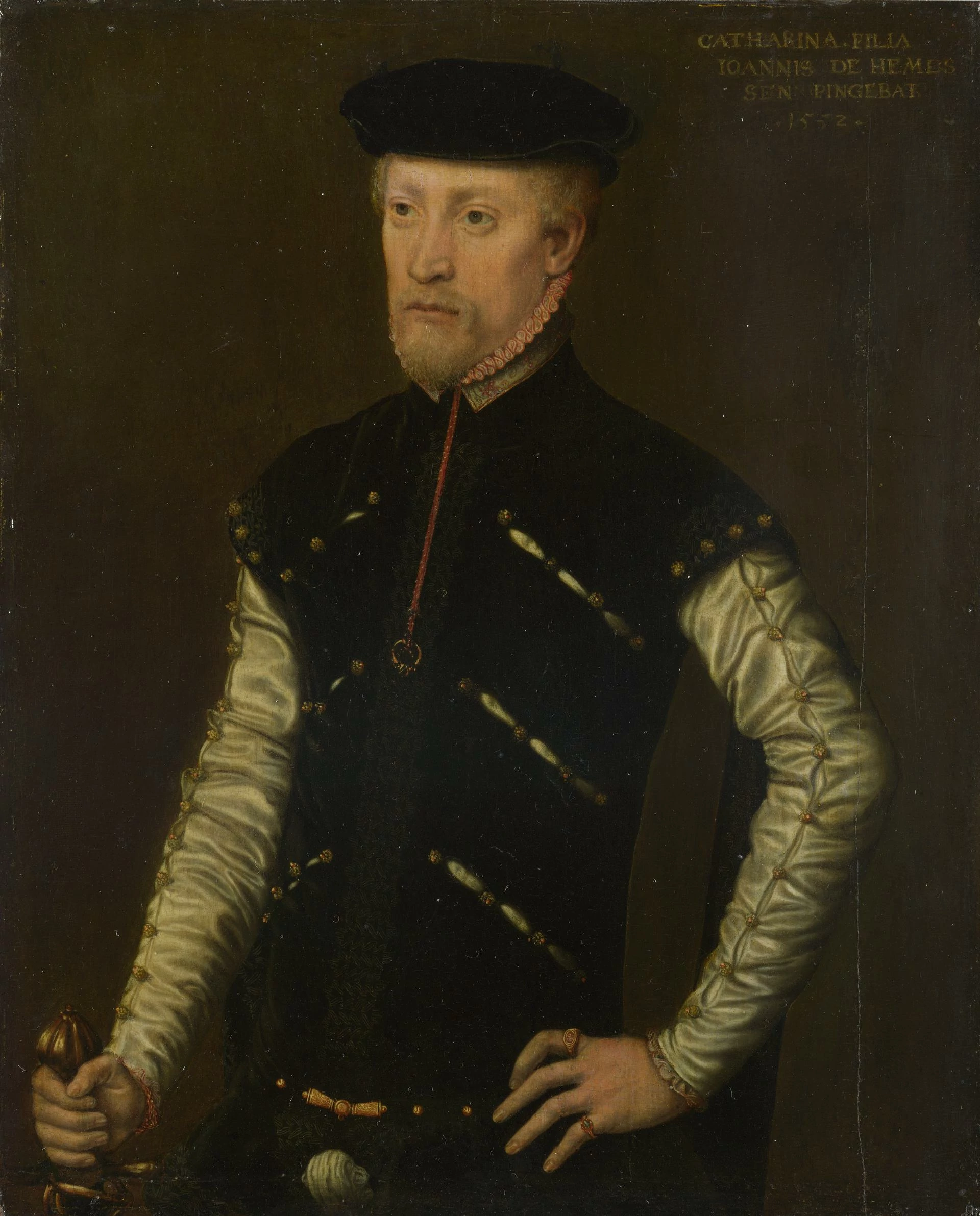 Portrait of a Man, Catharina van Hemessen