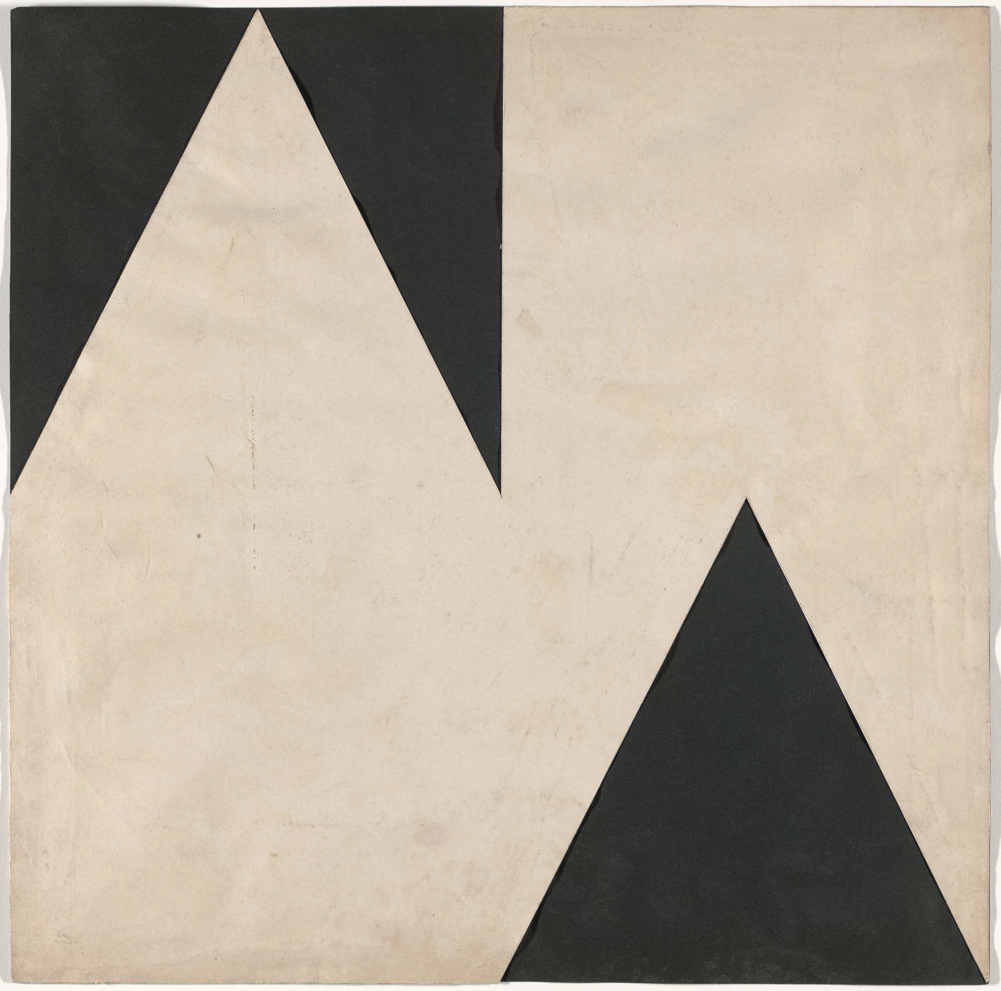 Study for Planes in Modulated Surface, Lygia Clark