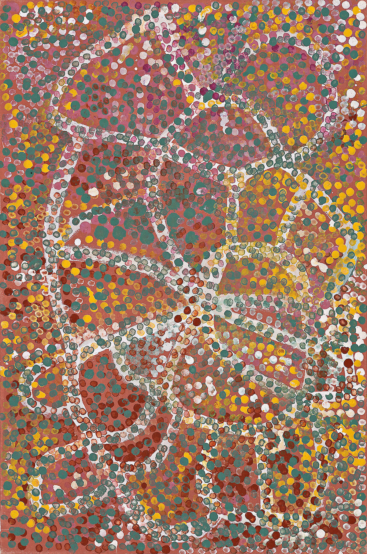 Emu Dreaming by Emily Kame Kngwarreye | Obelisk Art History