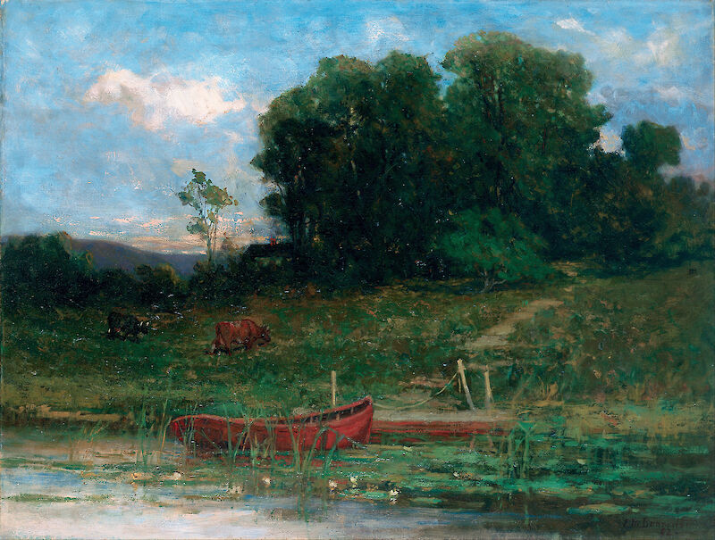 The Farm Landing, Edward Mitchell Bannister