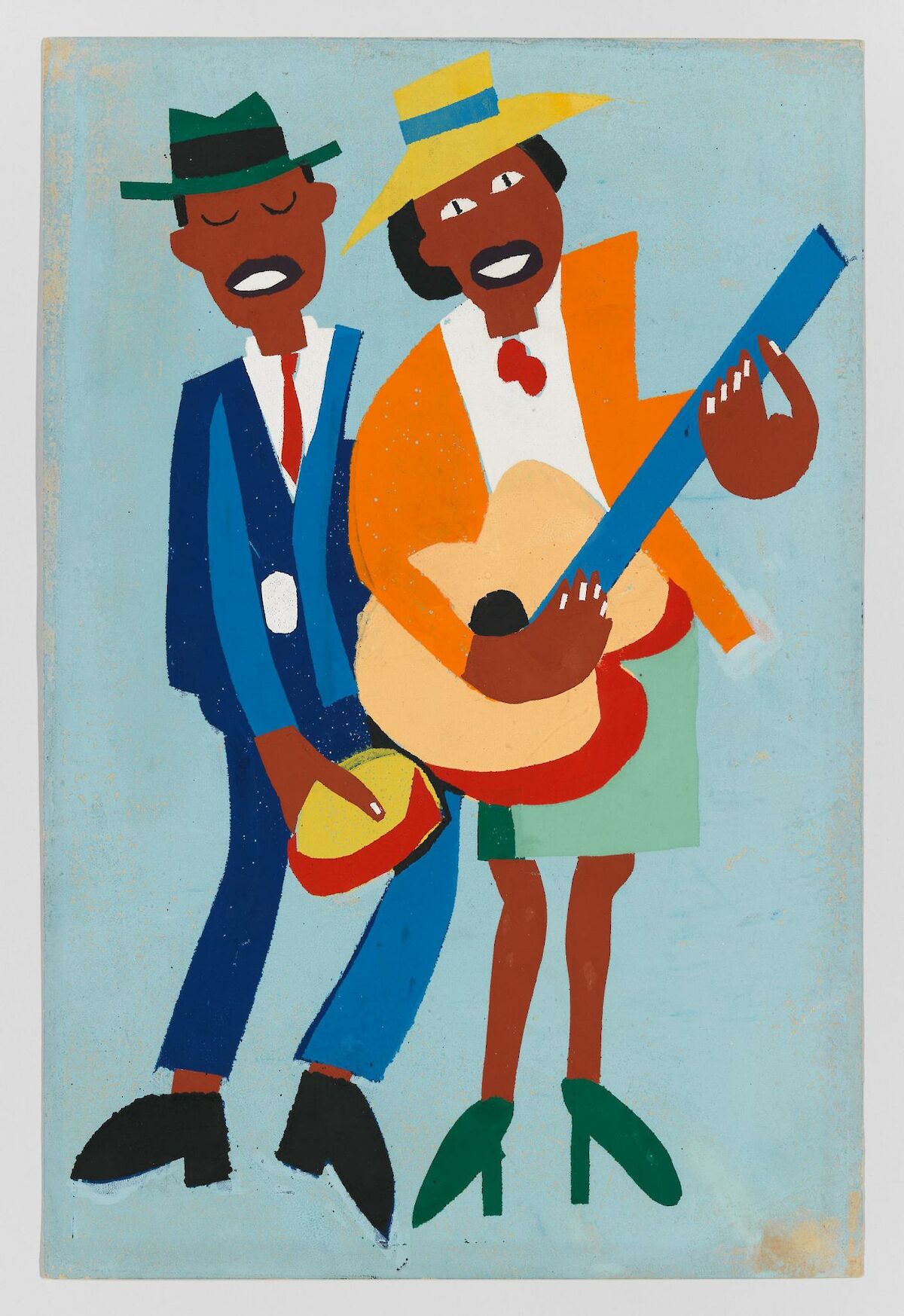 Blind Singer by William H. Johnson Obelisk Art History