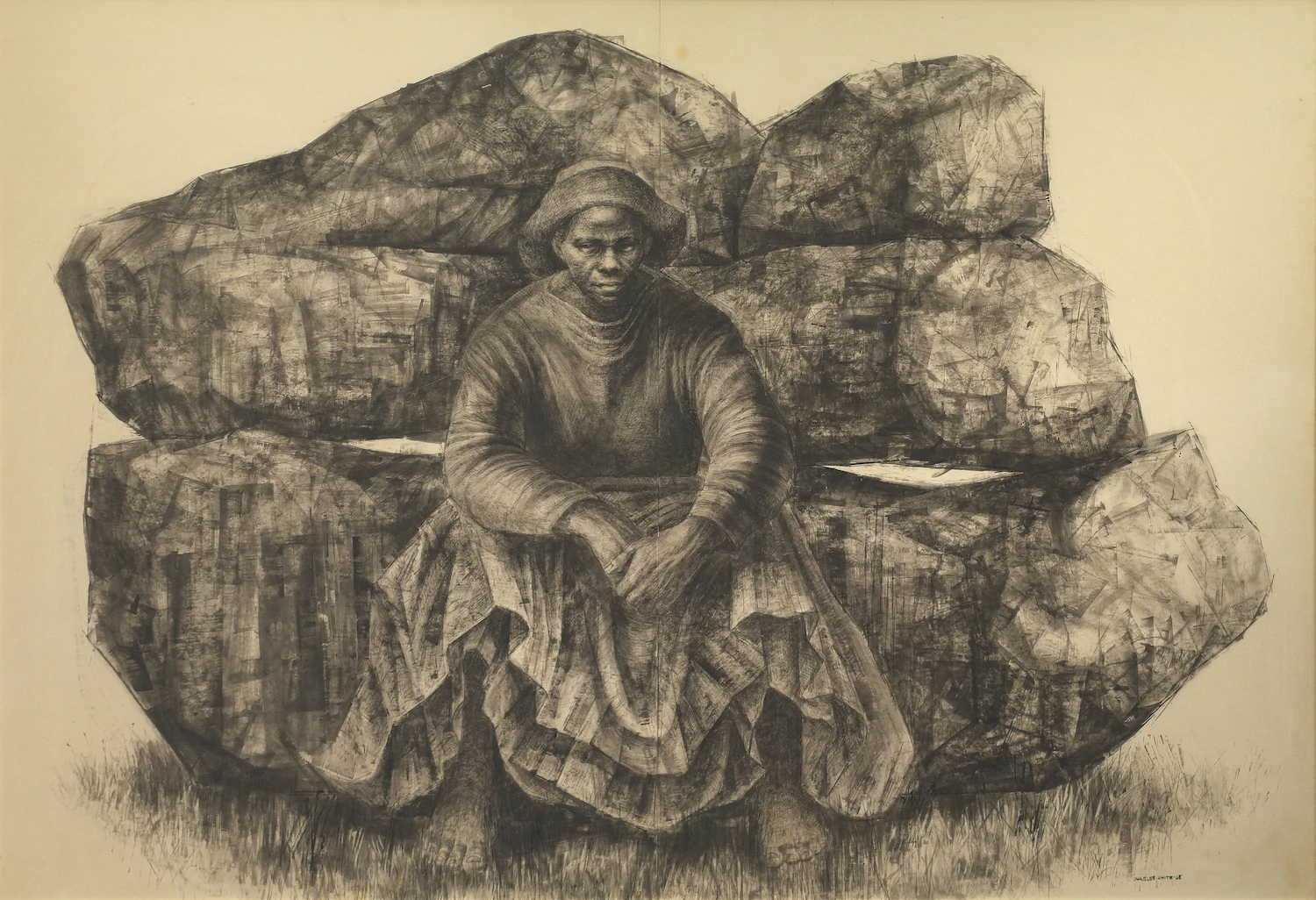 General Moses (Harriet Tubman), Charles White