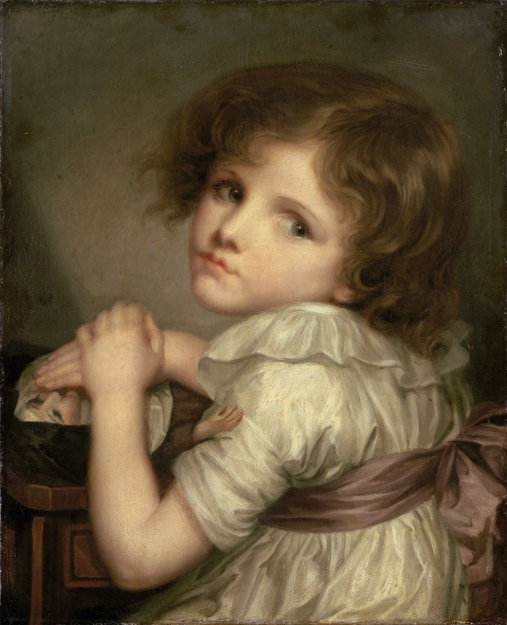 Child with a Doll, Anne Genevieve Greuze