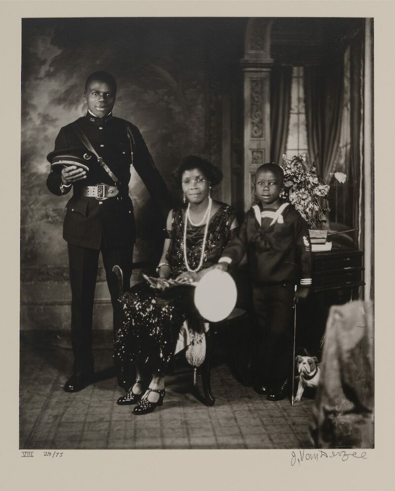 Garveyite Family, Harlem, James Van Der Zee