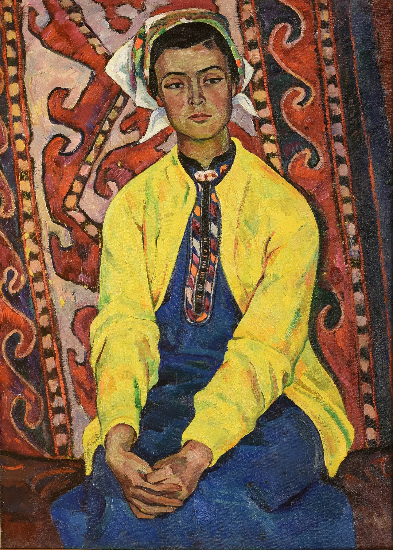 Portrait of Sulgun Hemrayeva, Durdy Bayramov