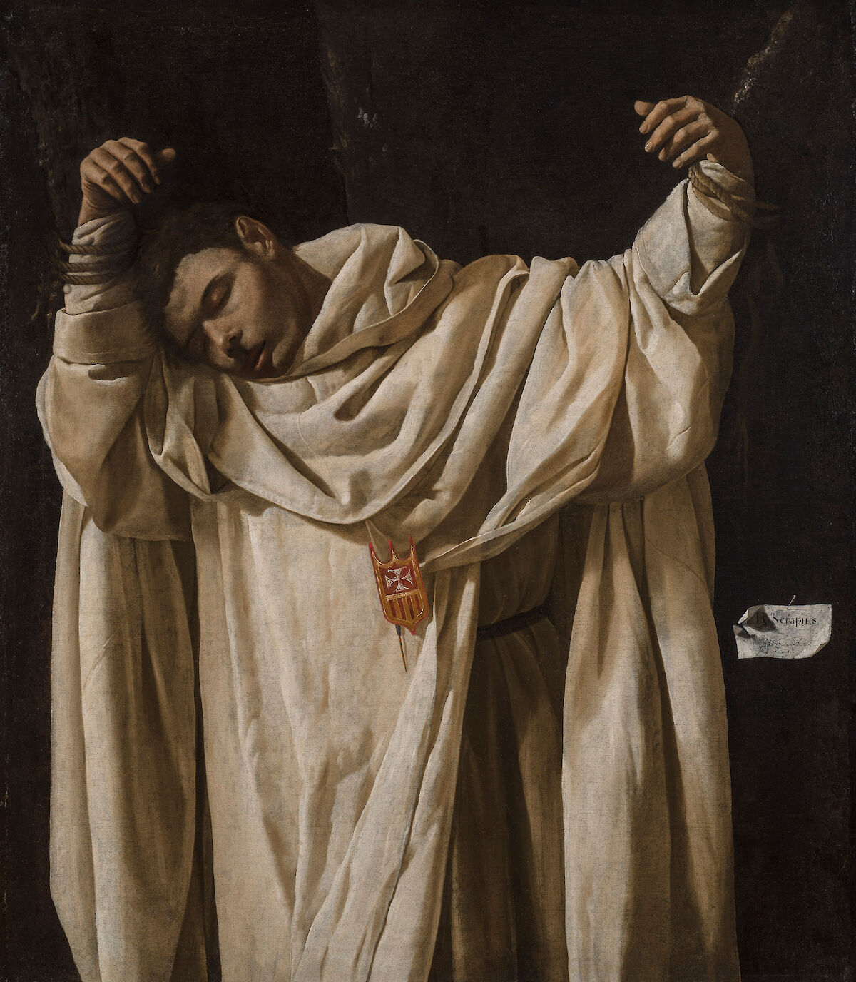 The Martyrdom of Saint Serapion by Francisco de ZurbarÃ¡n