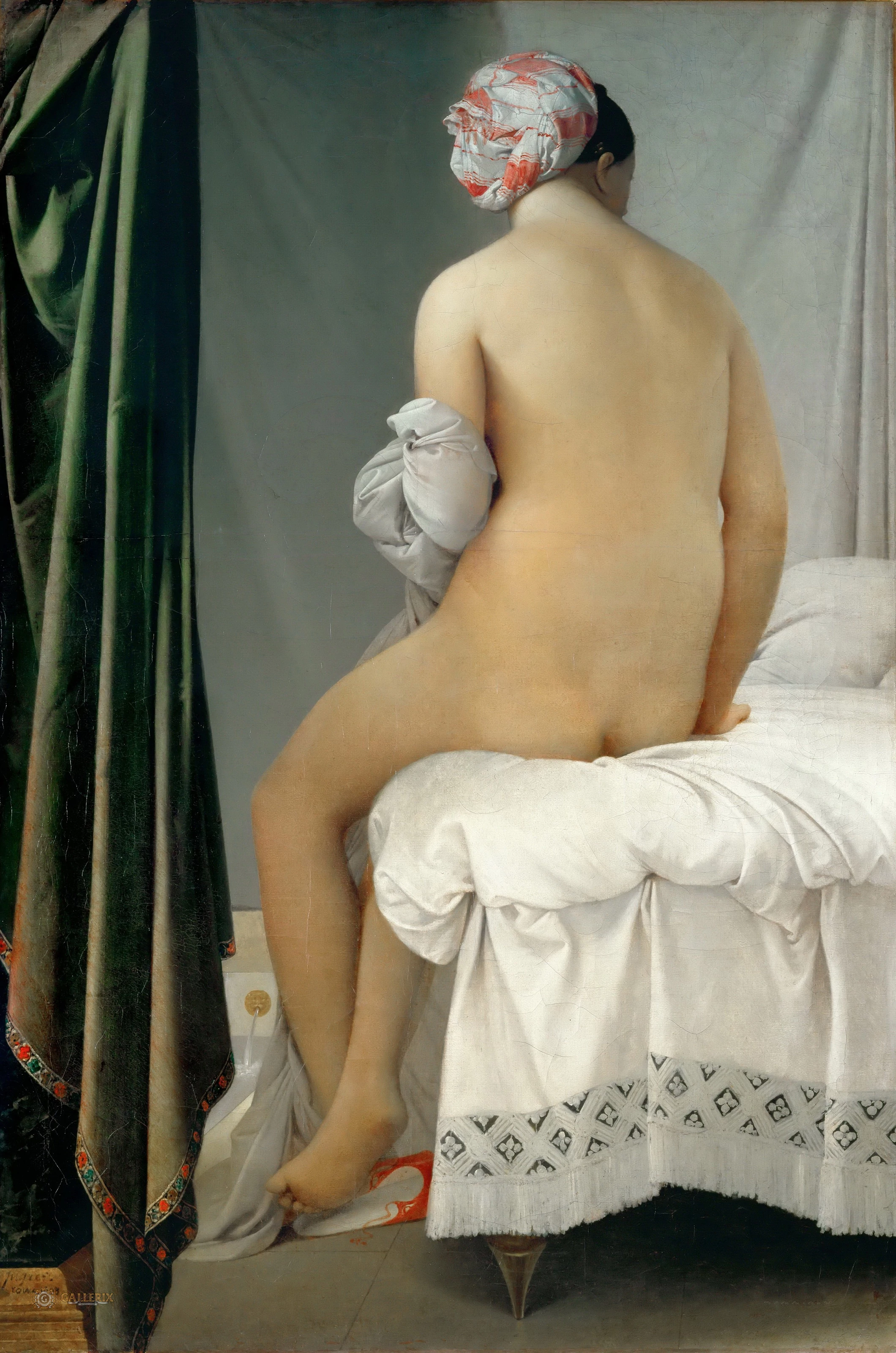 La Grande Baigneuse, Jean-Auguste-Dominique Ingres