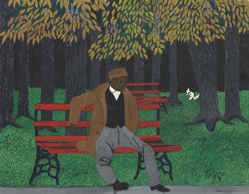 The Park Bench, Horace Pippin