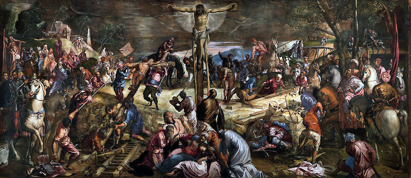 Crucifixion of Christ scale comparison