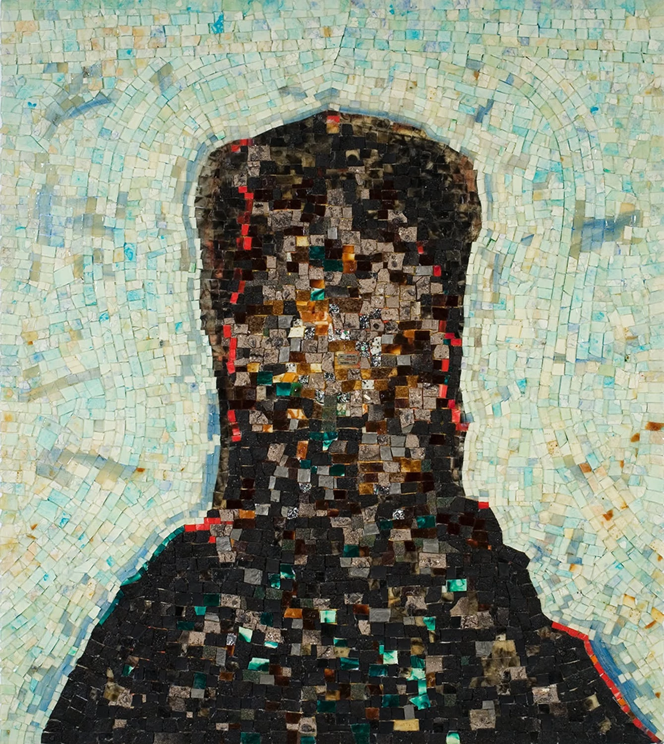 Black Monolith, II: Homage To Ralph Ellison The Invisible Man, Jack Whitten