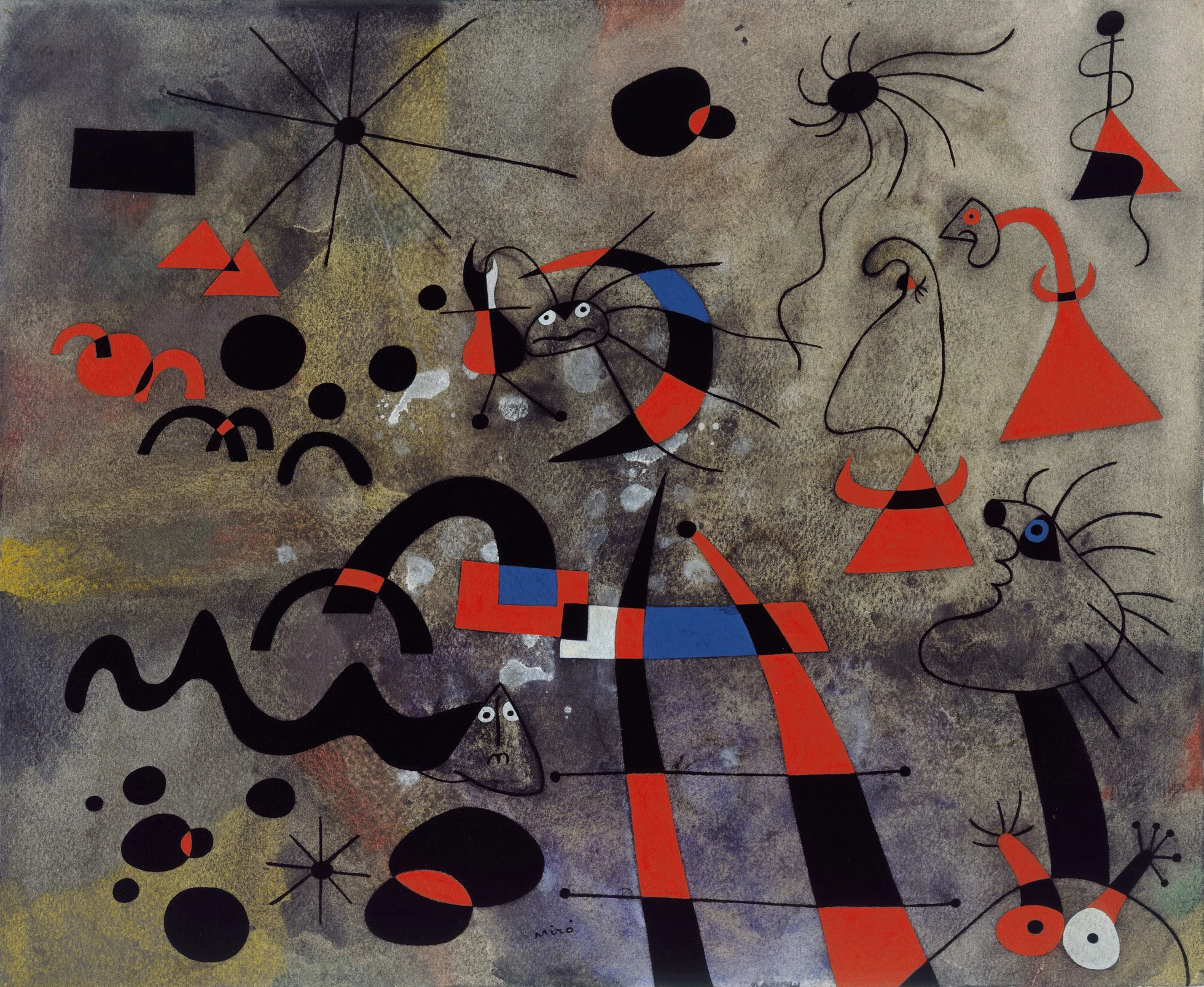 The Escape Ladder (from the Constellation series), Joan Miró