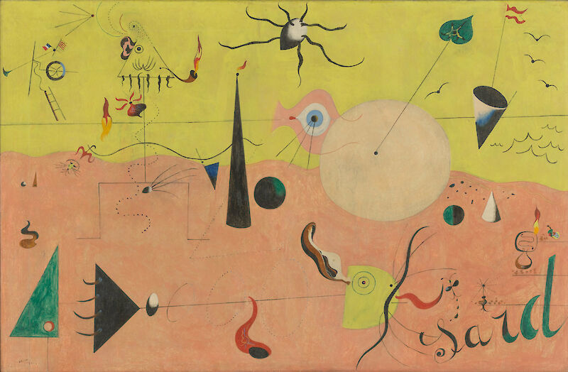 The Hunter (Catalan Landscape), Joan Miró