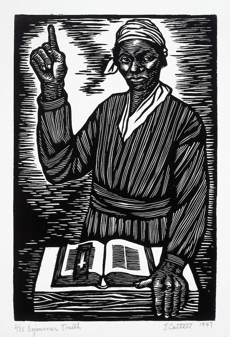 In Sojourner Truth I fought for the rights of women as well as Negroes scale comparison