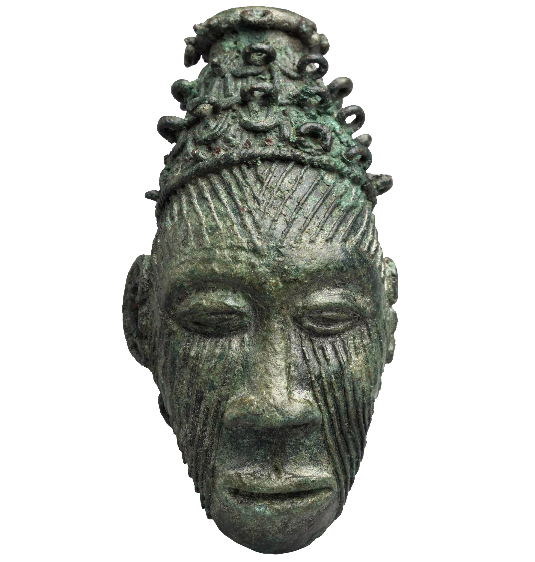 Human face pendant, Igbo-Ukwu