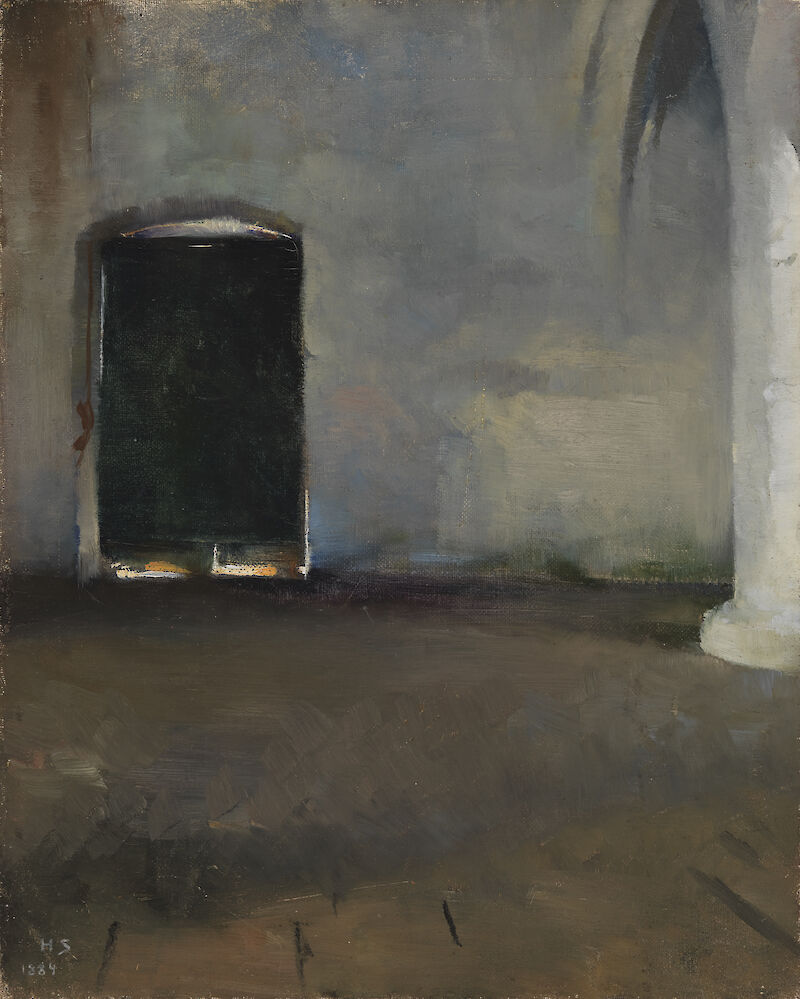 The Door, Helene Schjerfbeck
