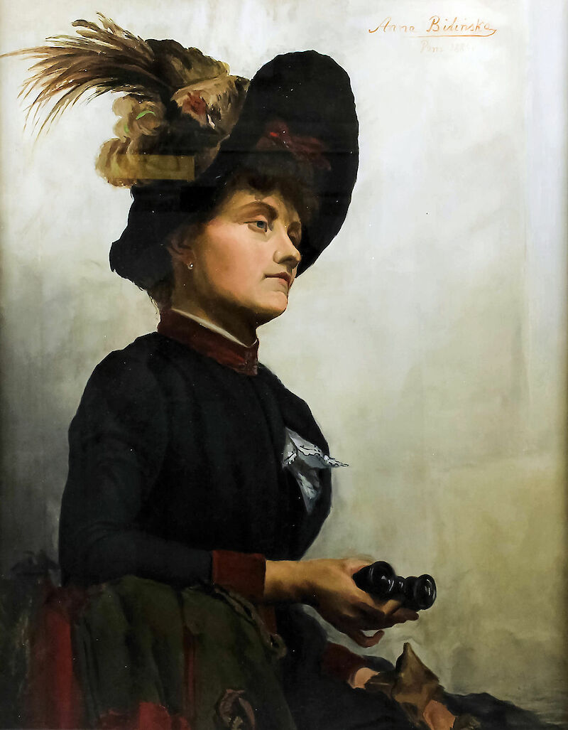 Portrait of a Lady with Binoculars, Anna Bilińska-Bohdanowicz