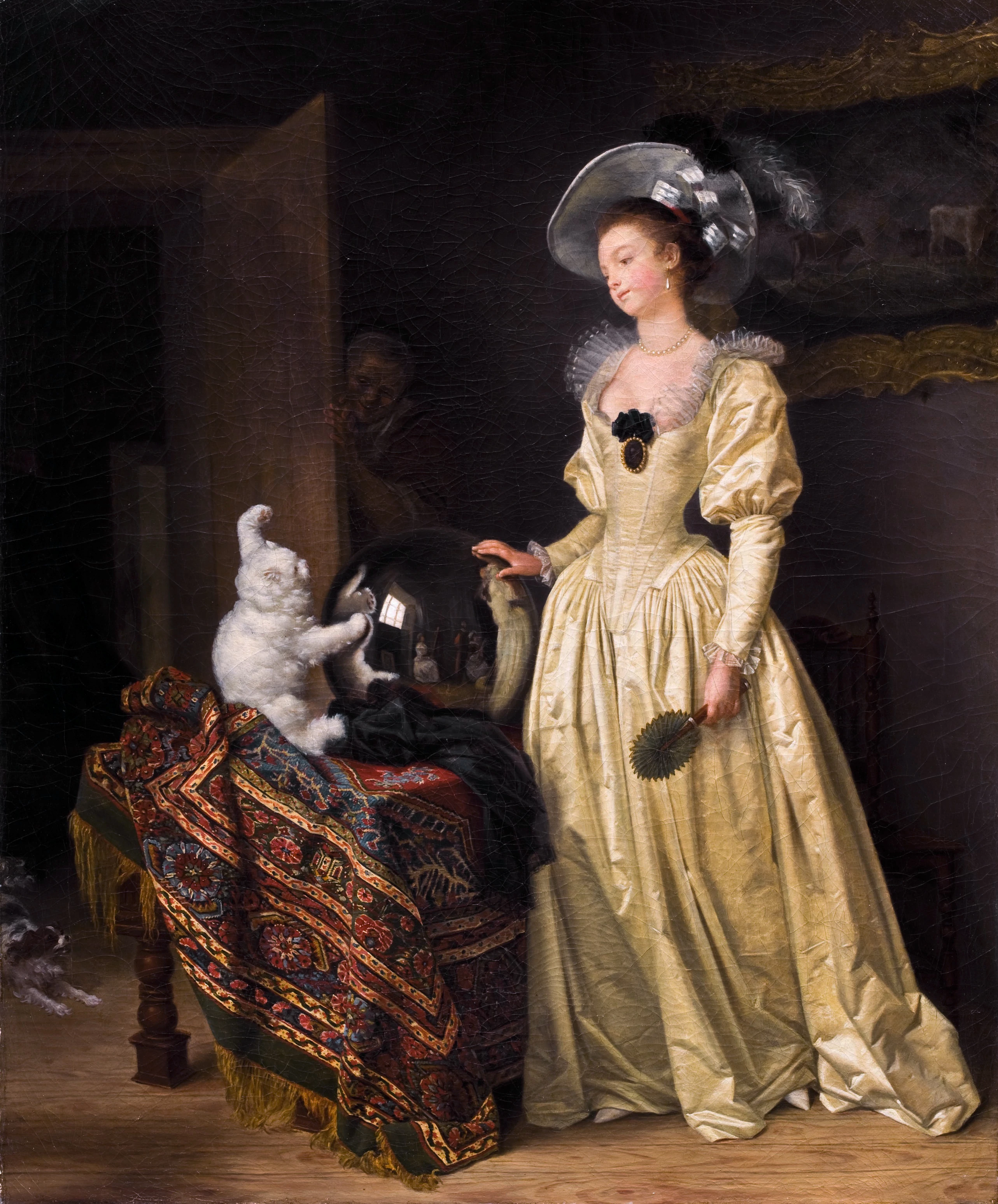 The Angora Cat, Marguerite Gérard