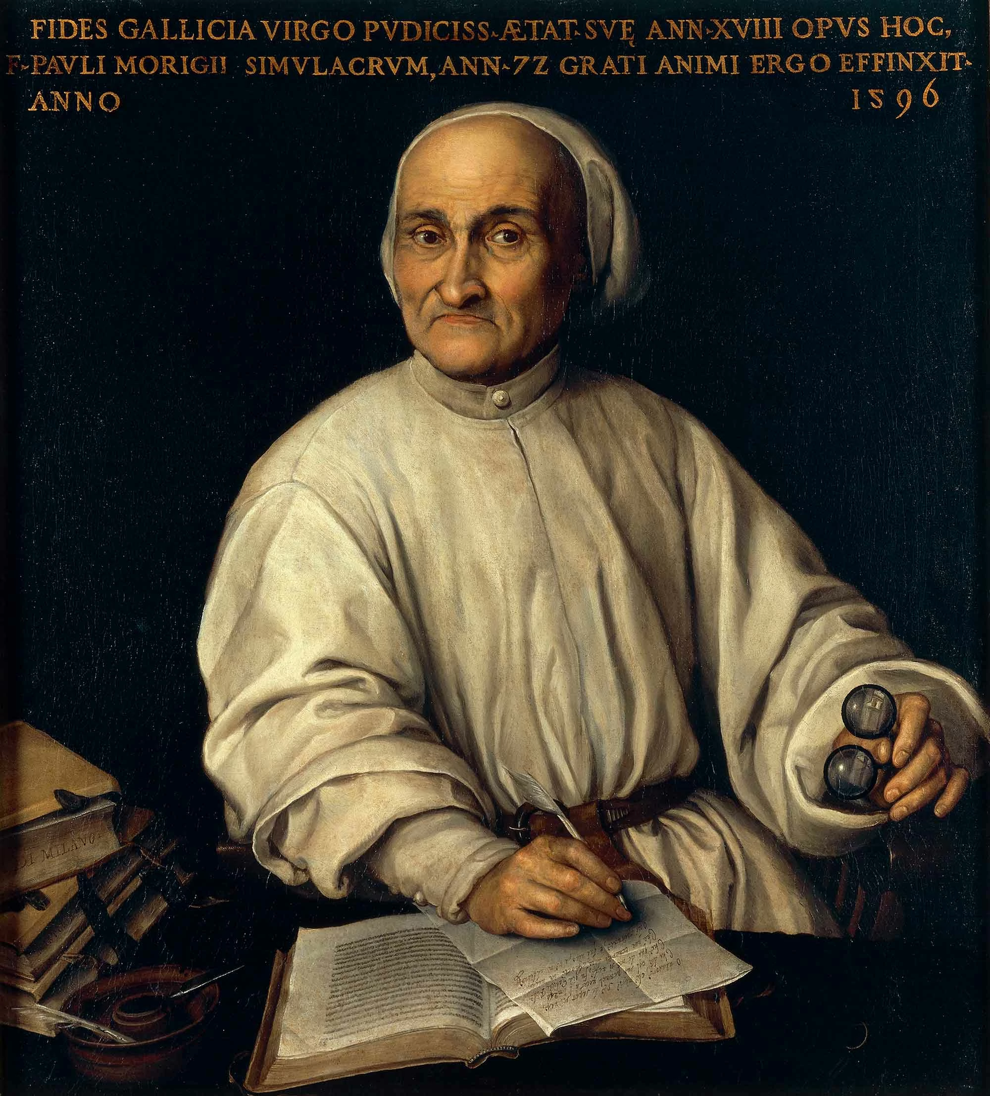 Portrait of Paolo Morigia, Fede Galizia