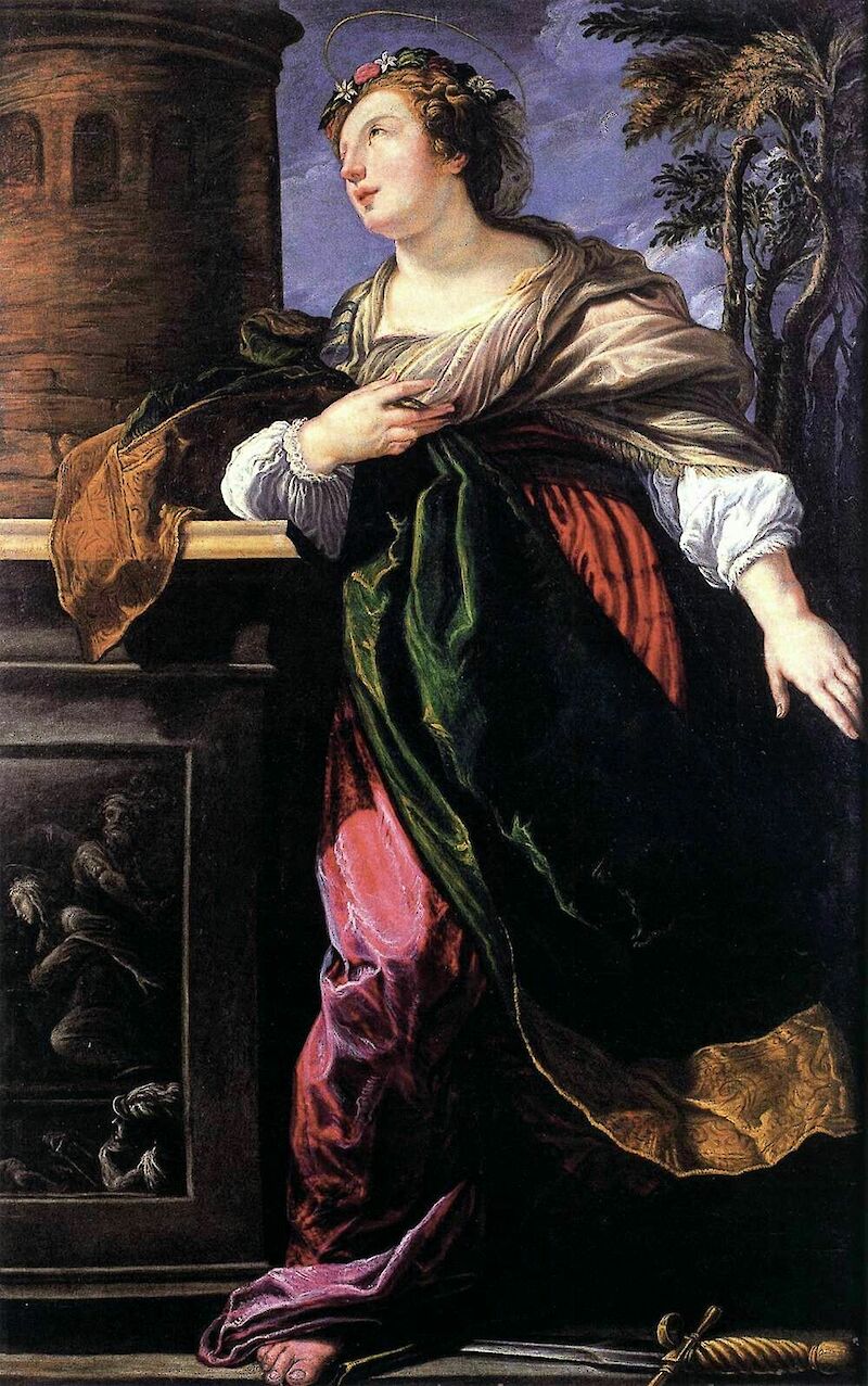 Saint Barbara, Lucrina Fetti