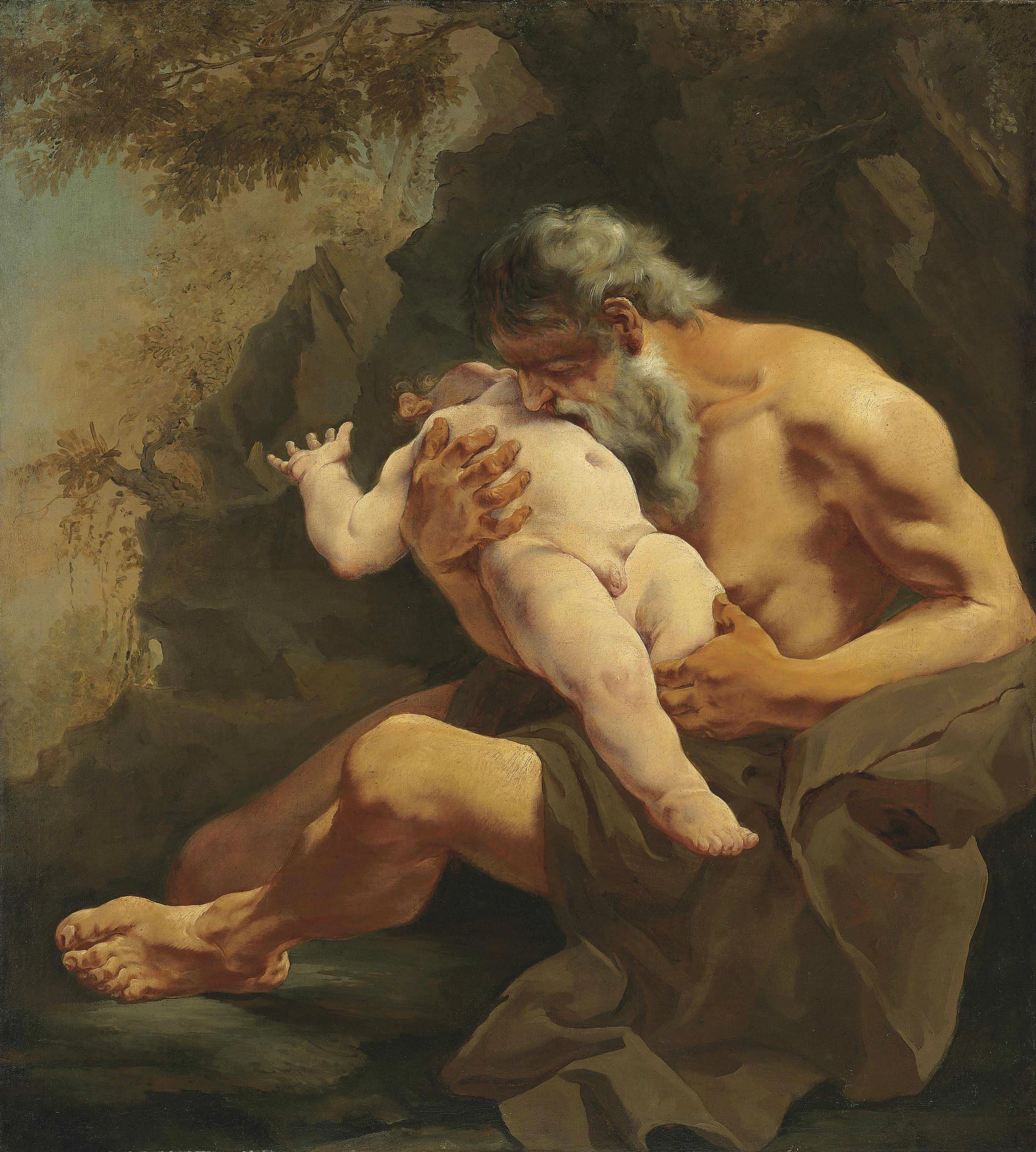 Cronus Devouring his Child, Giulia Lama