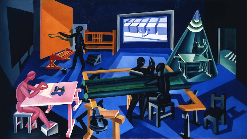 The House of the Magician, Fortunato Depero