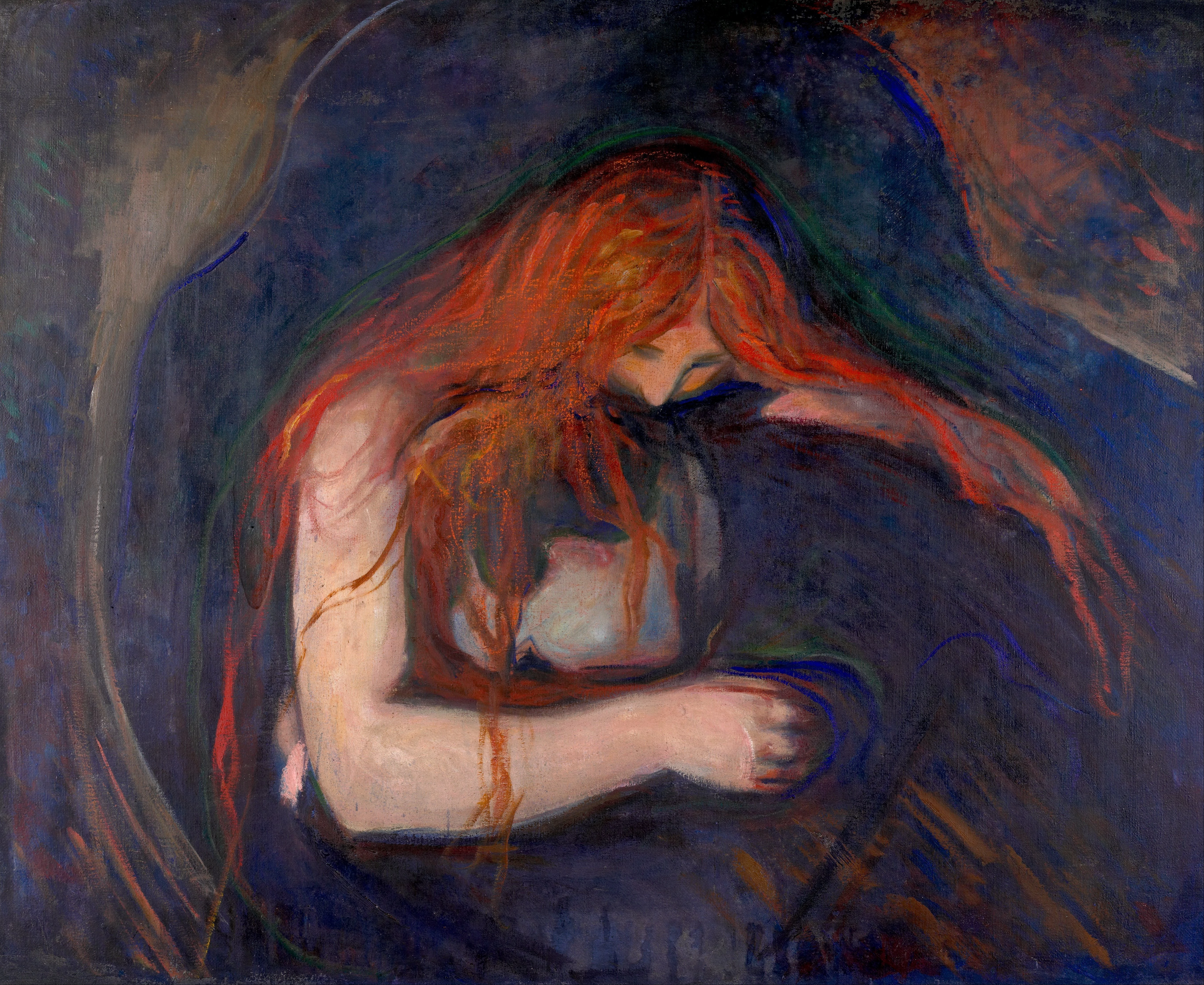 Love and Pain (Vampire), Edvard Munch