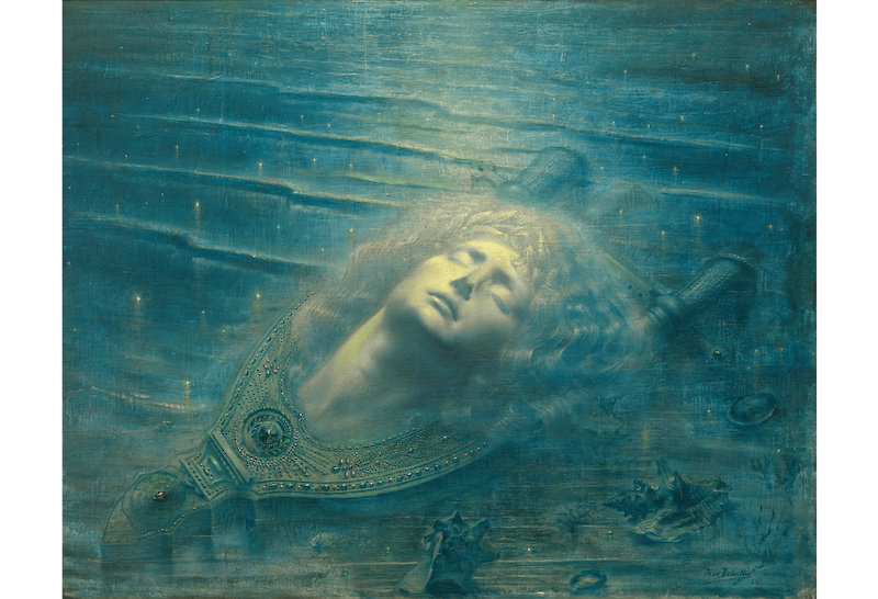 The Death of Orpheus, Jean Delville
