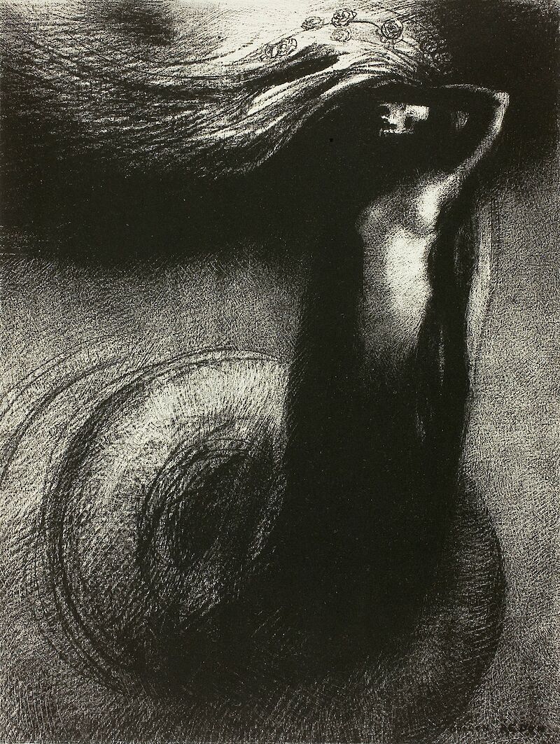 Death: “My Irony Surpasses All Others”, Odilon Redon