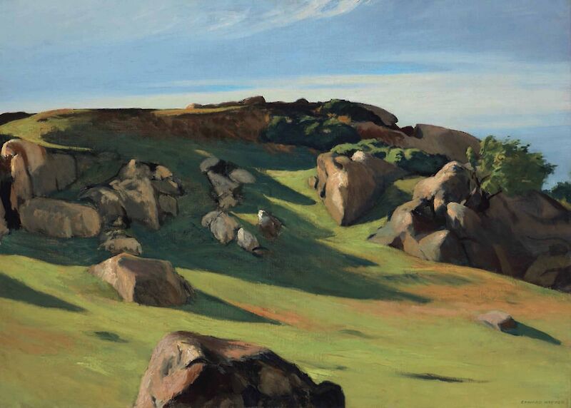 Cape Ann Granite, Edward Hopper