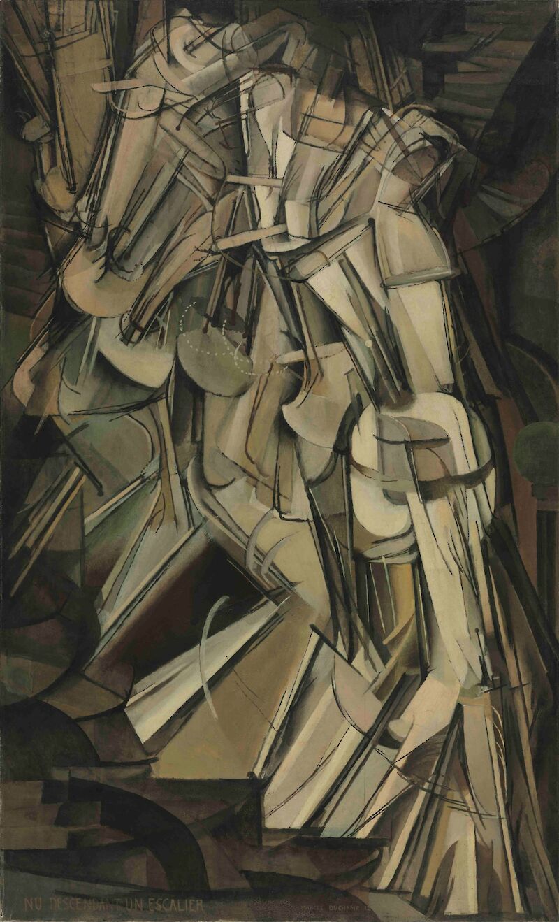 Nude Descending a Staircase, No. 2, Marcel Duchamp
