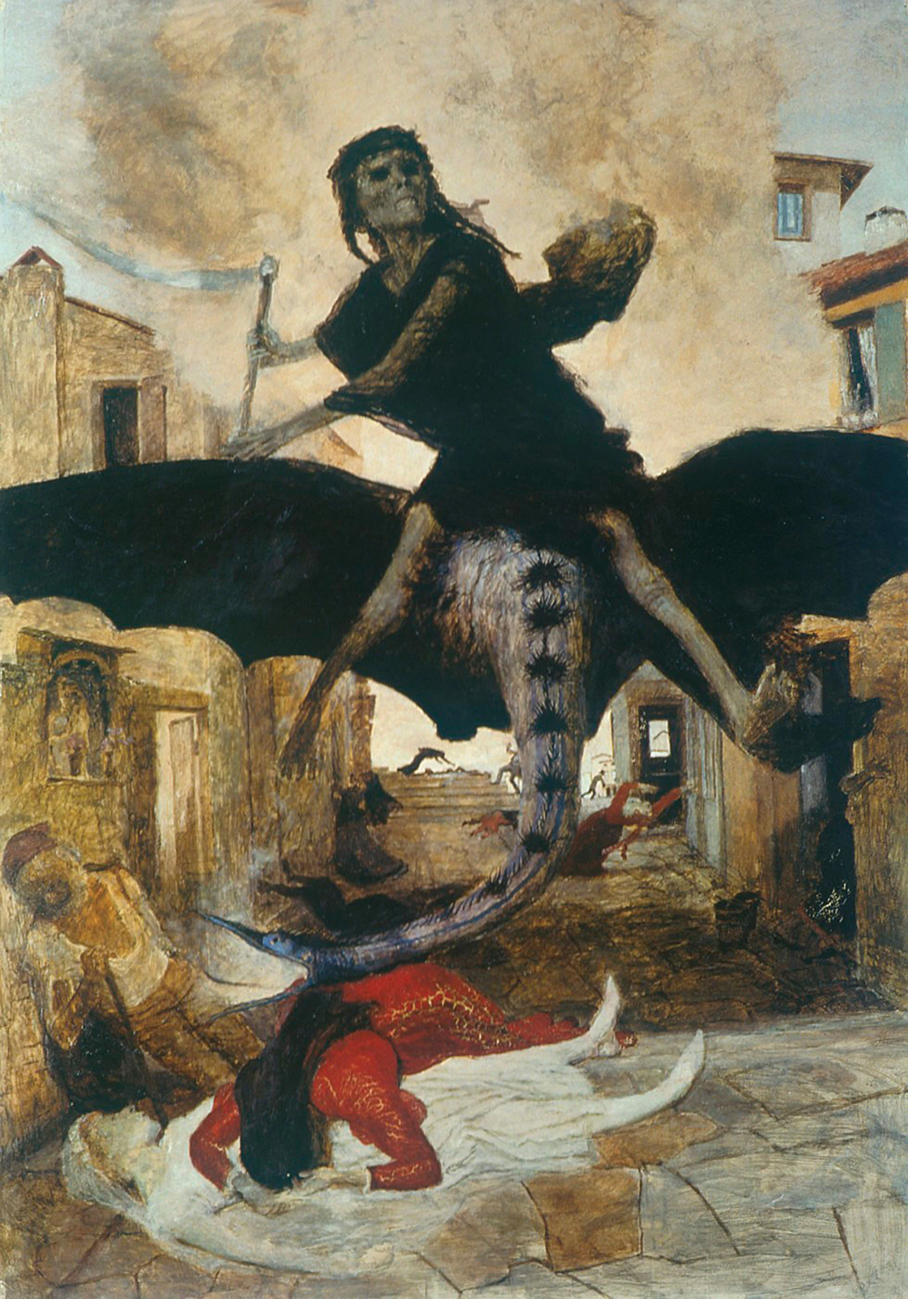 The Plague, Arnold Böcklin