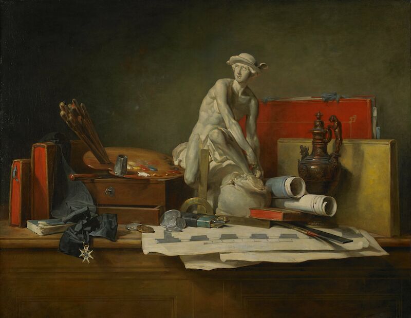 The Attributes of the Arts and the Rewards Which Are Accorded Them, Jean-Baptiste-Siméon Chardin