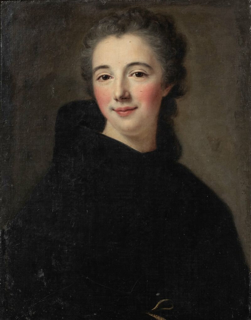 Mademoiselle de Charolais in a Franciscan Robe, Marianne Loir