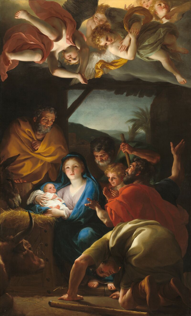 The Adoration of the Shepherds scale comparison