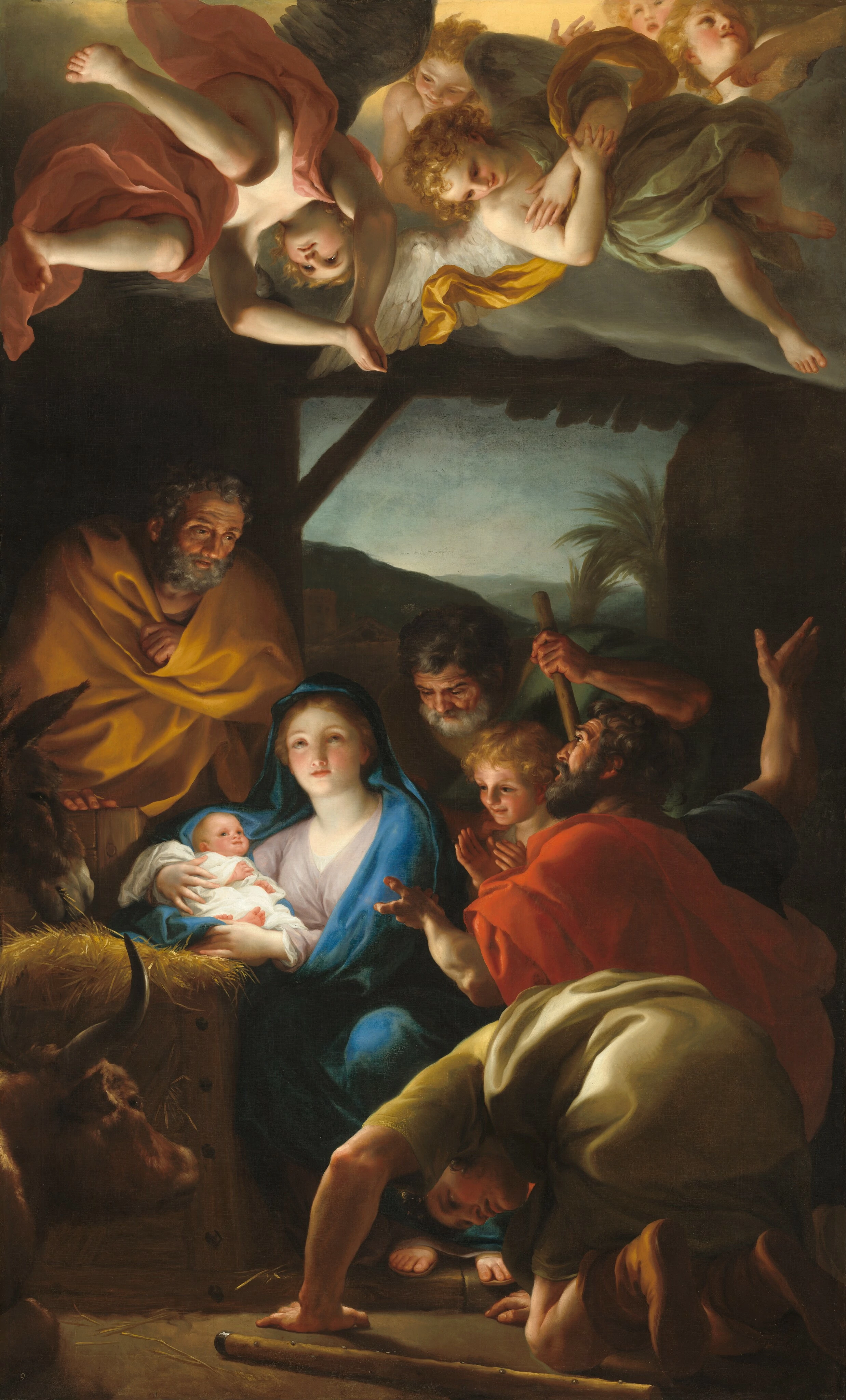 The Adoration of the Shepherds, Anton Raphael Mengs