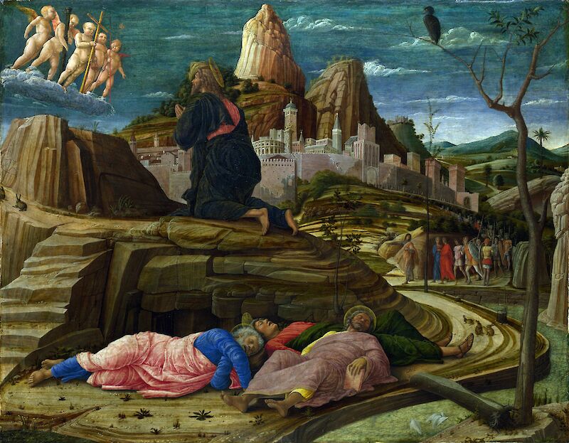 The Agony in the Garden of Gethsemane, Andrea Mantegna