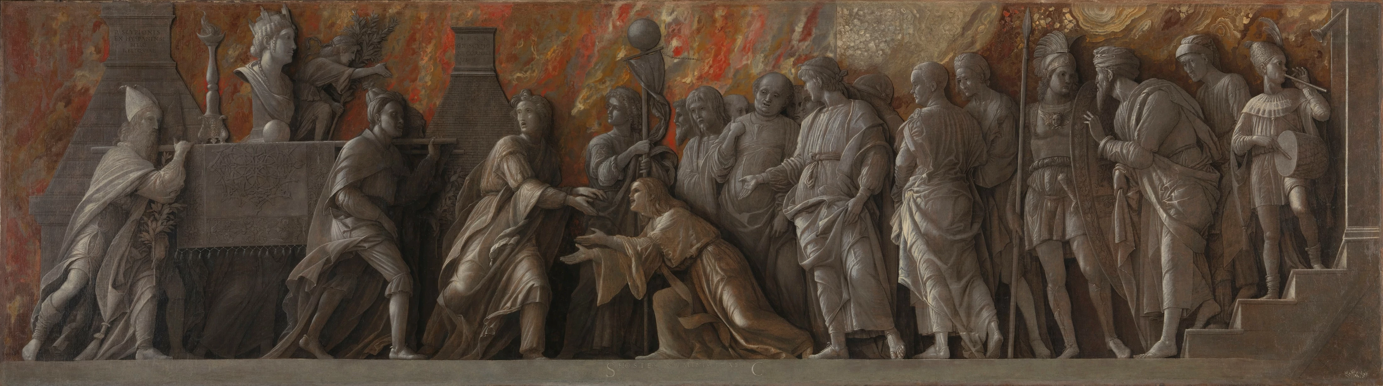 Introduction of the Cult of Cybele in Rome, Andrea Mantegna