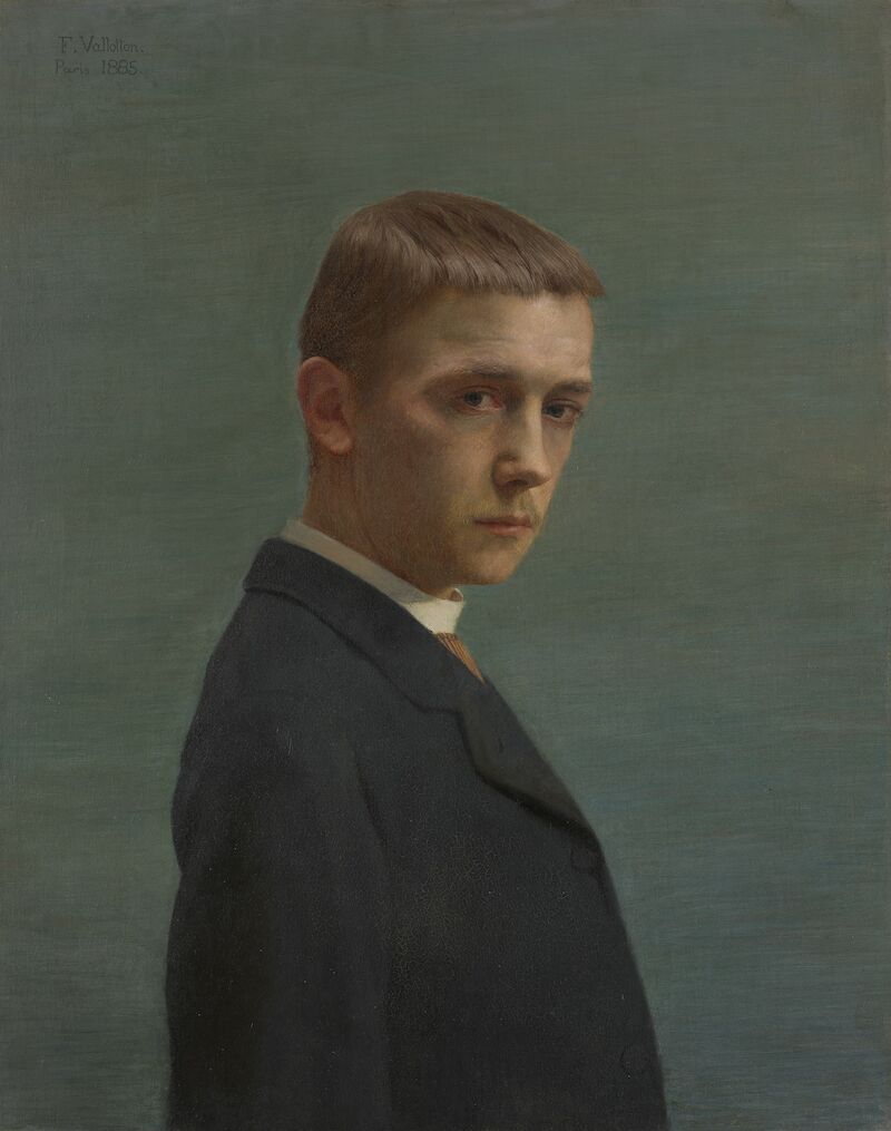 Self-Portrait at the Age of Twenty, Félix Vallotton