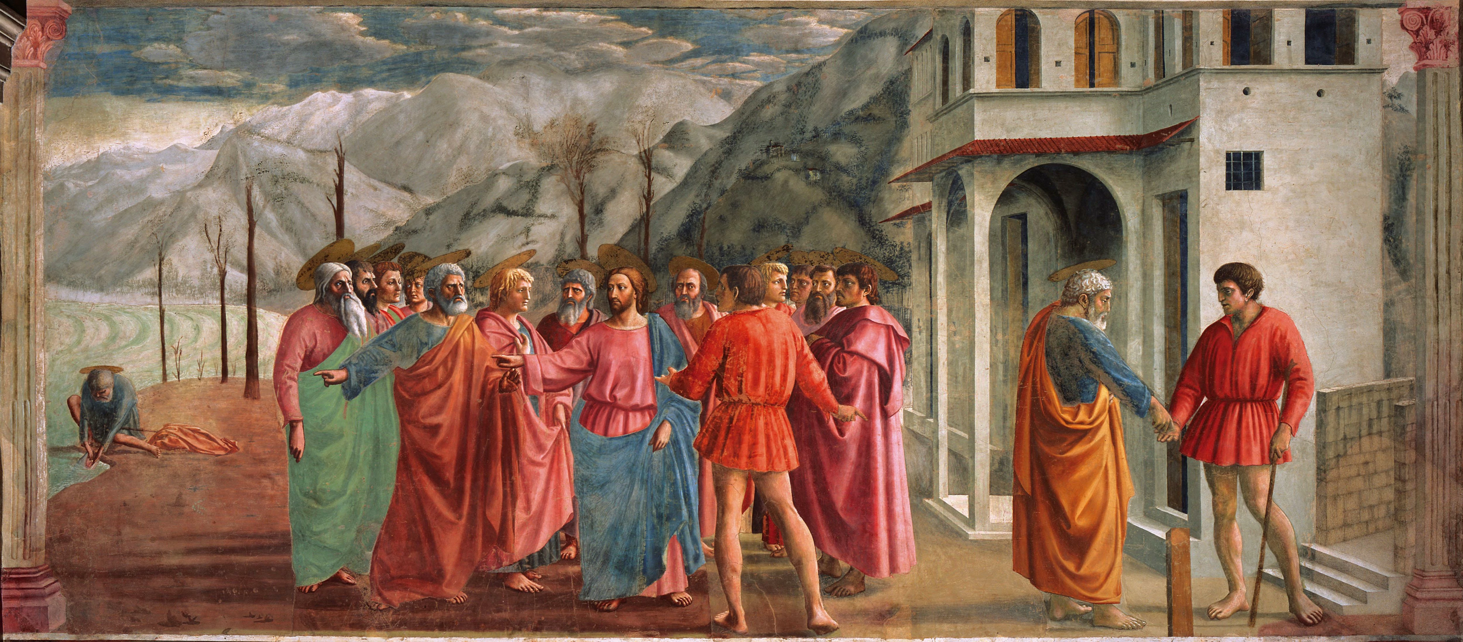 The Tribute Money, Masaccio
