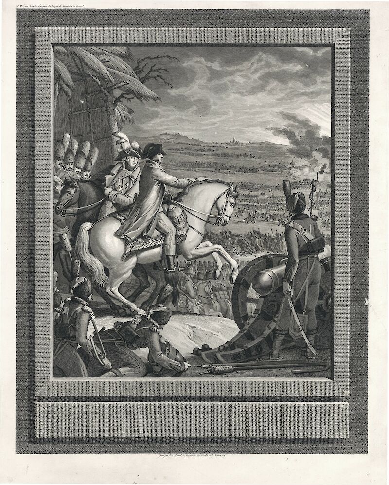 Napoleon at the battle of Austerlitz scale comparison