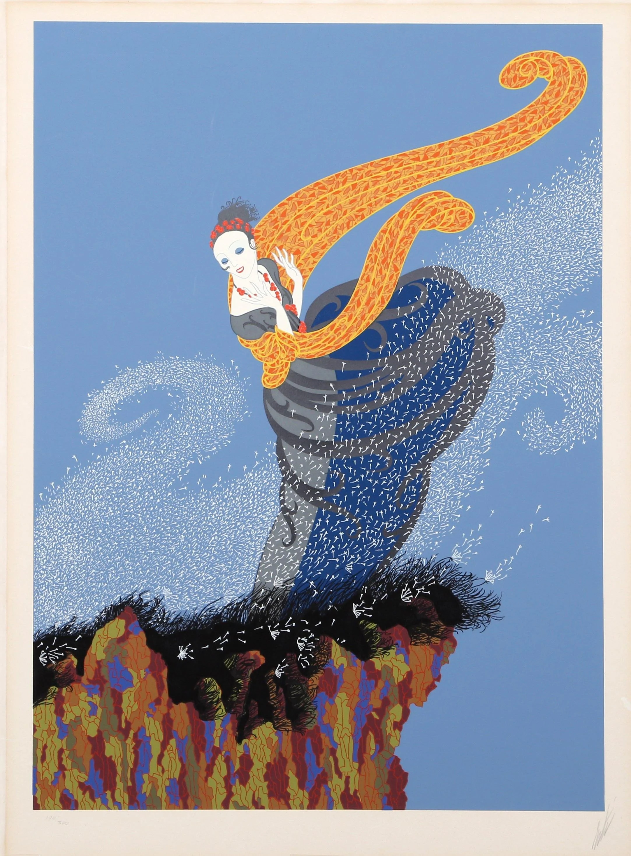 Summer Breeze by Erté | Obelisk Art History