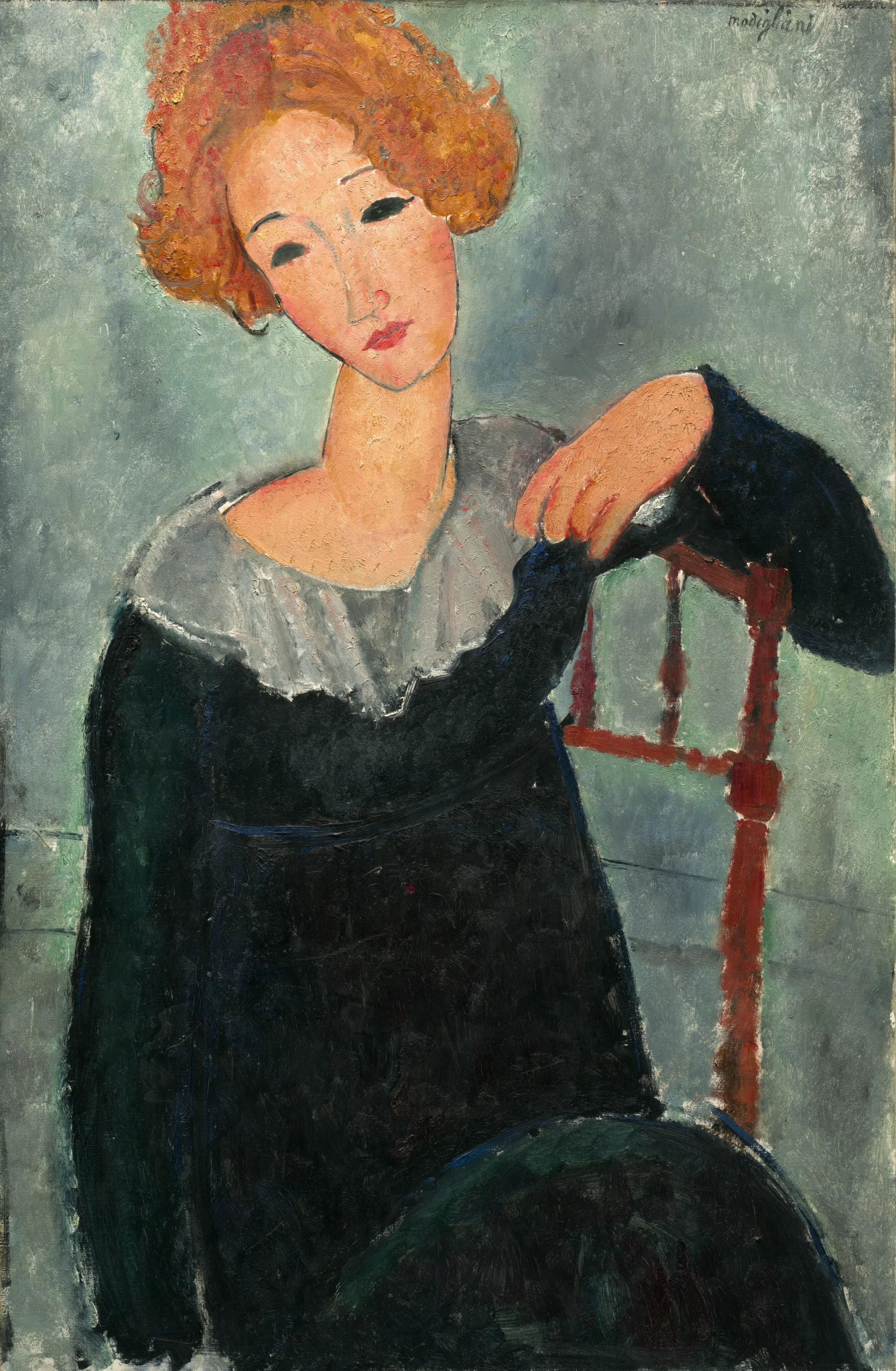 Woman with Red Hair, Amedeo Modigliani