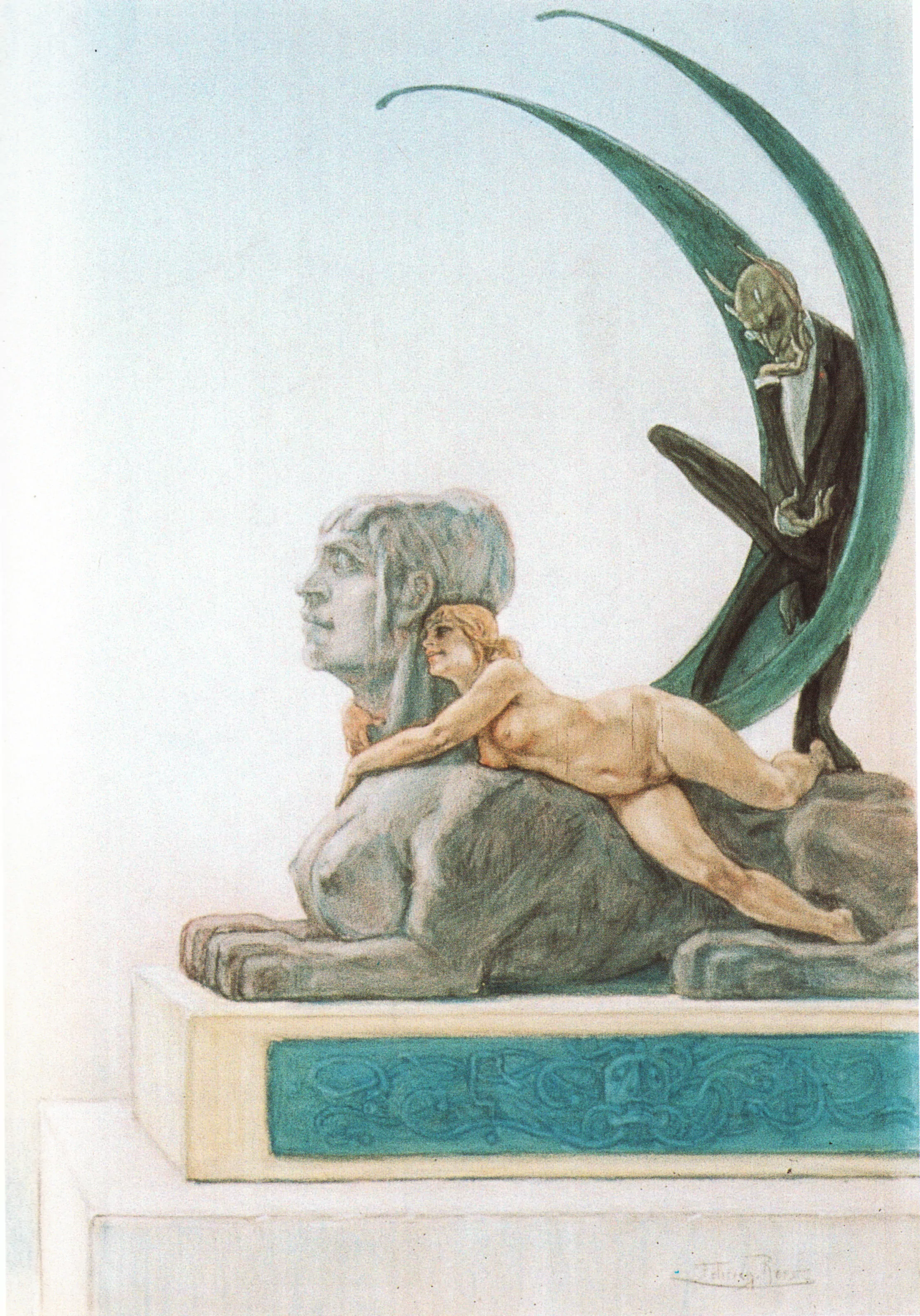 The Sphinx, Félicien Rops