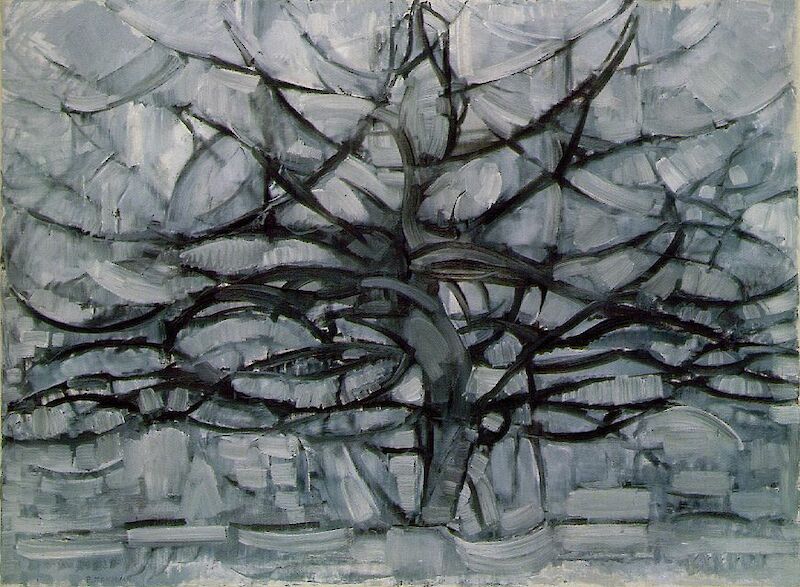 Gray Tree, Piet Mondrian