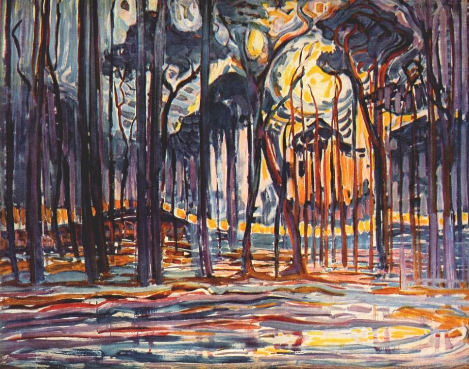 Woods Near Oele, Piet Mondrian