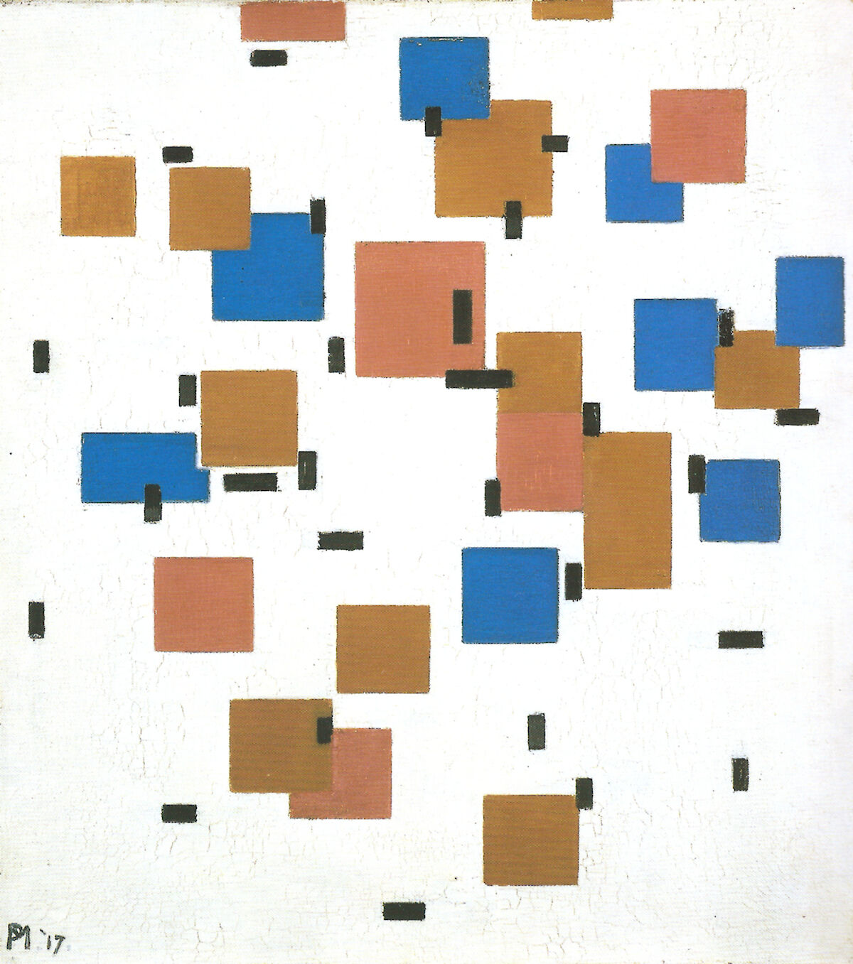 Piet mondrian composition picture